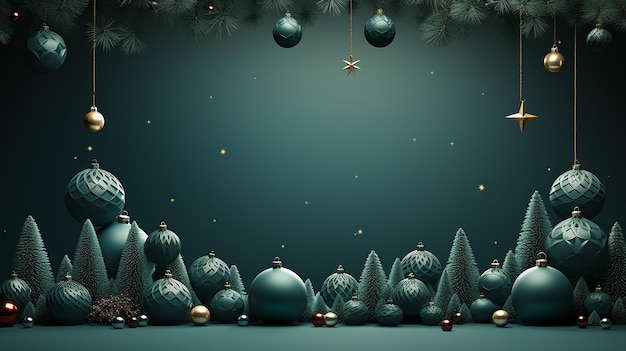 realistic_christmas_decor_with_firs_background_banner