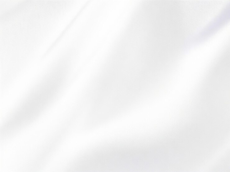 白い生糸のテクスチャ生地の背景とワイドコピーのスペースフリー画像のリアルなクローズショット