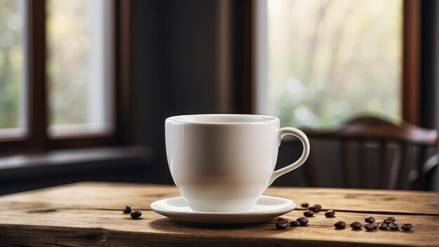 realistic coffee cup backgrounds photo