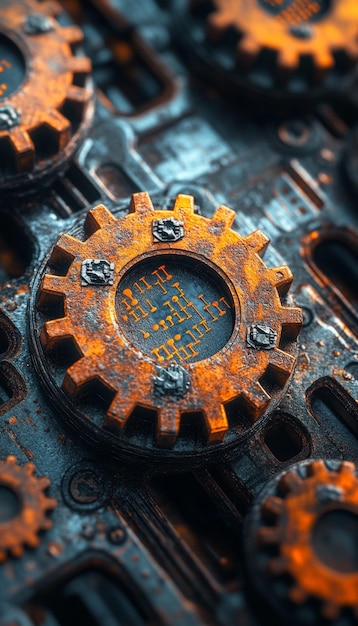 Realistic Depiction of the Rust Programming Language Code in an IDE ...