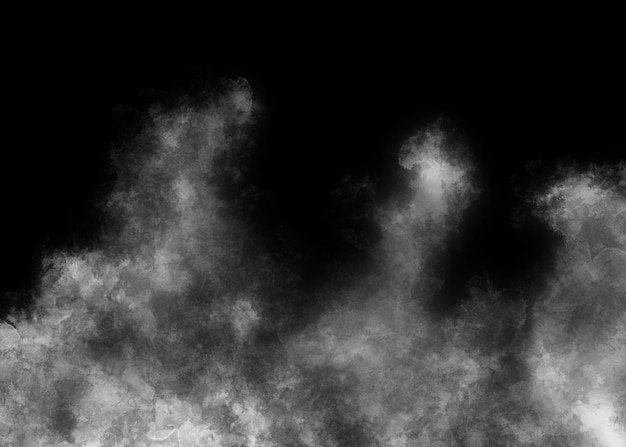 リアルなドライアイスの煙雲の霧のオーバーレイは、ショットに合成するのに最適です