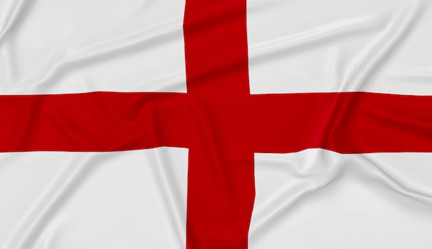 Realistic england flag