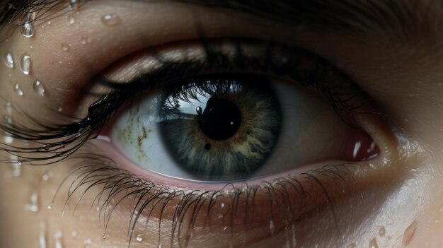 Realistic Eye With Drops A Stunning Cryengine Artwork