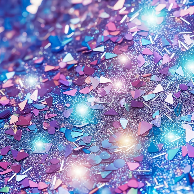 Foto trama glitter fantasia realistica molti dettagli