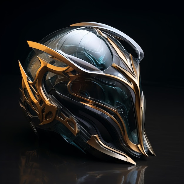 Realistic Fantasy Helmet Design Inspired By Elden Ring And Final Fantasy