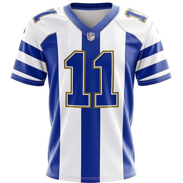 Photo realistic football away jersey los angeles chargers shirt