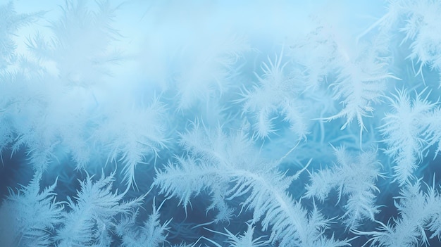 Realistic frost texture background generate ai