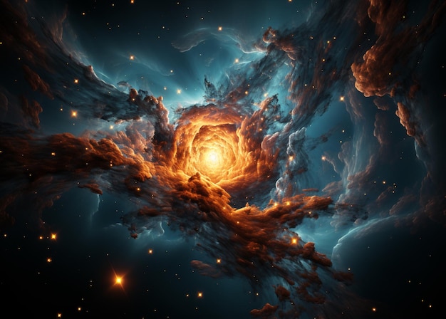 realistic galaxy background