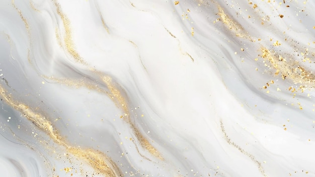 Realistic Gold Glitter Marble Background