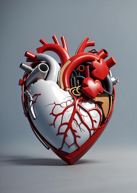 Realistic heart shape