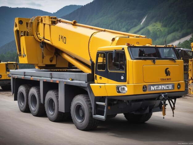 Realistic Heavy Machine Cranes Photos