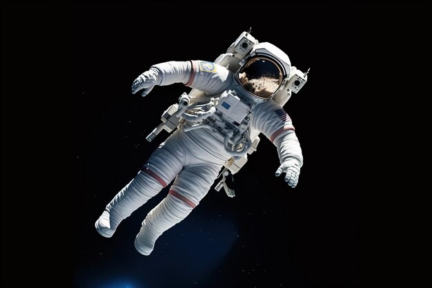 realistic image of an astronaut