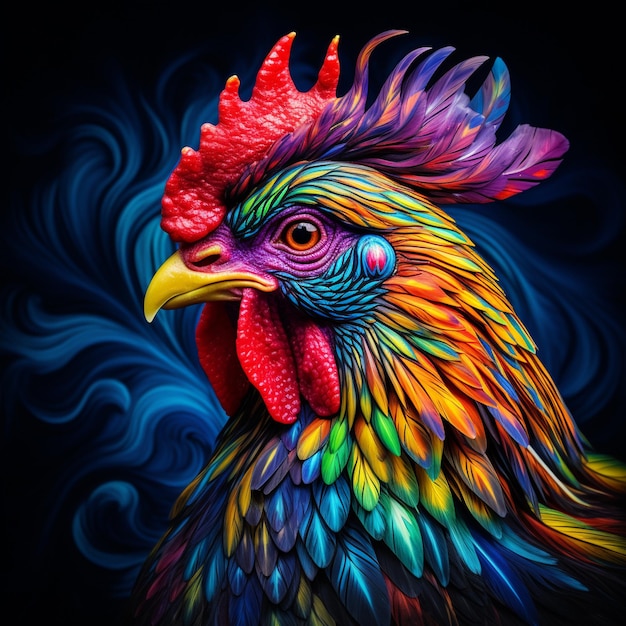 Realistic Image of Chicken