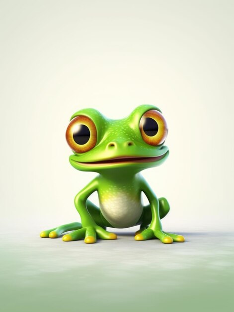 a realistic image of a frog Generative Ai