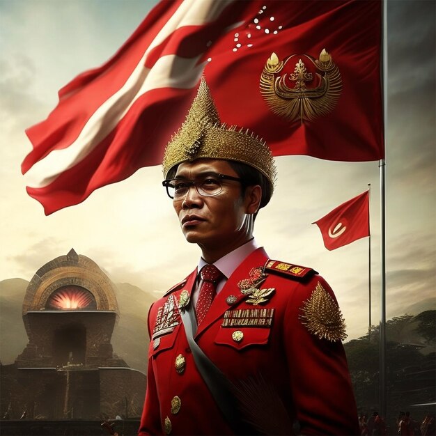 Realistic Indonesia Independence Day