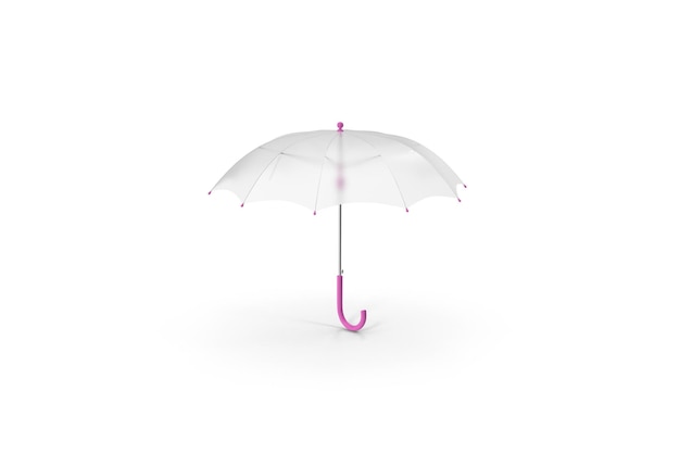 Photo realistic kids umbrella transparent