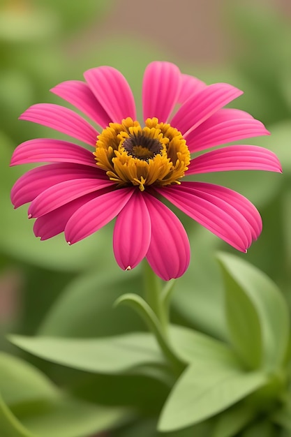 Photo realistic looking flower