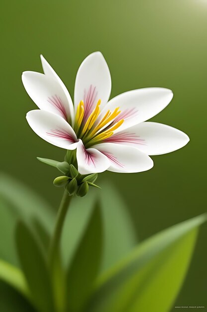 Photo realistic looking flower