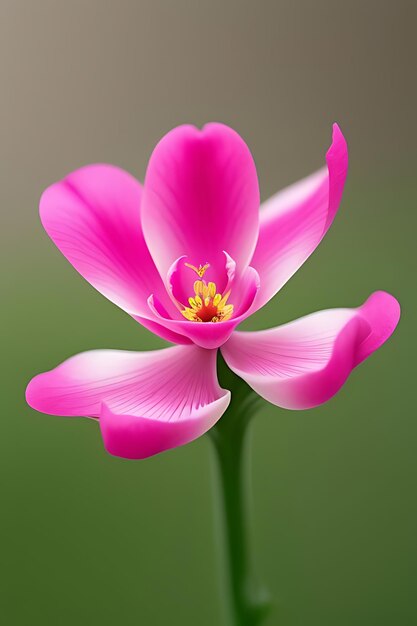 Photo realistic looking flower