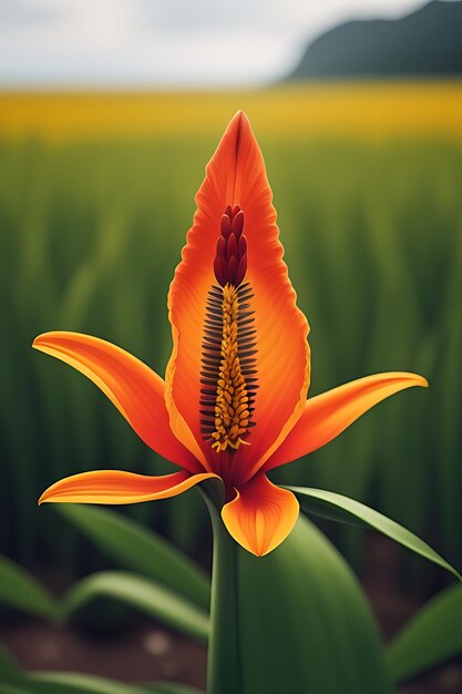 Photo realistic looking flower