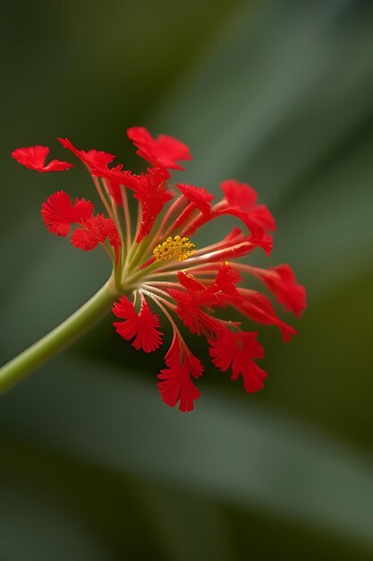 Photo realistic looking flower