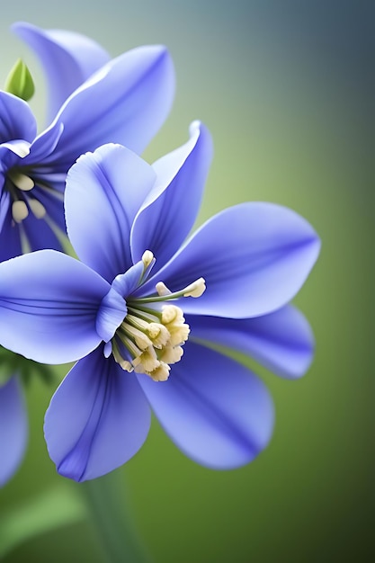 Photo realistic looking flower