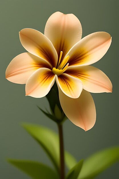 Photo realistic looking flower