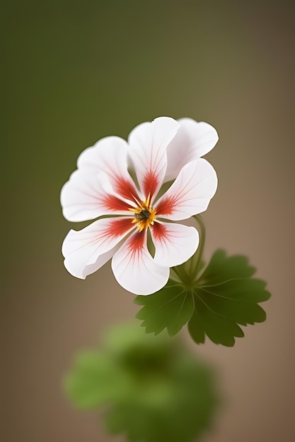 Photo realistic looking flower