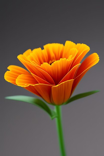 Photo realistic looking flower