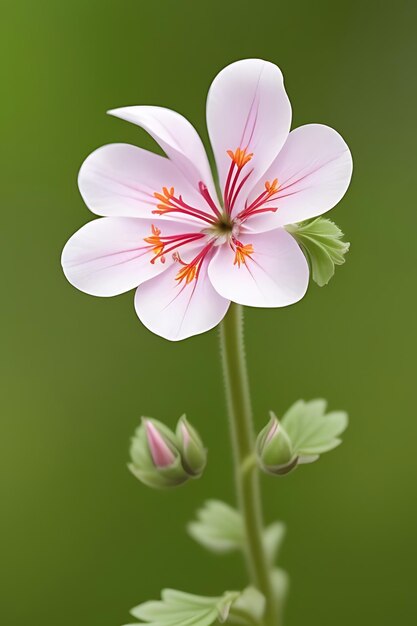 Photo realistic looking flower