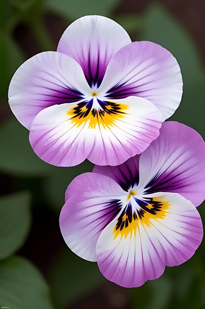 Foto fiore dall'aspetto realistico