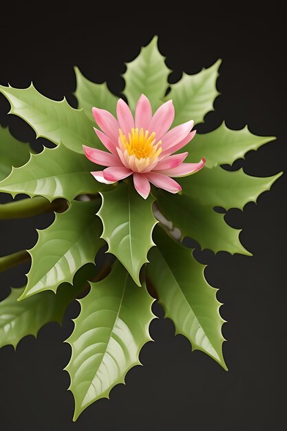 realistic looking flower