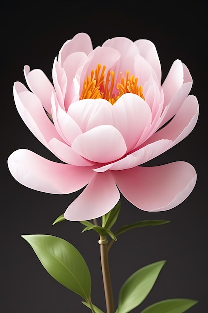 realistic looking flower