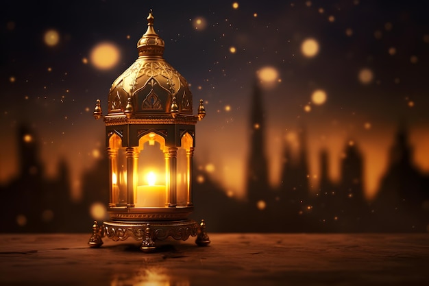 Realistic luxury ramadan ramadan rhythms