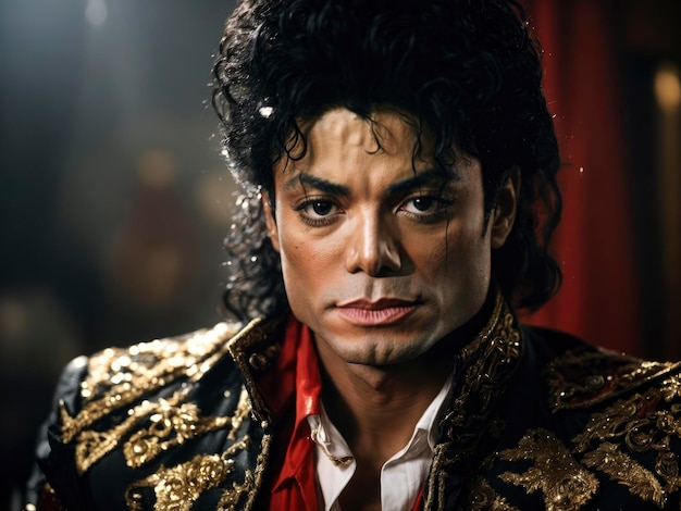 realistic Michael jackson generated by ai