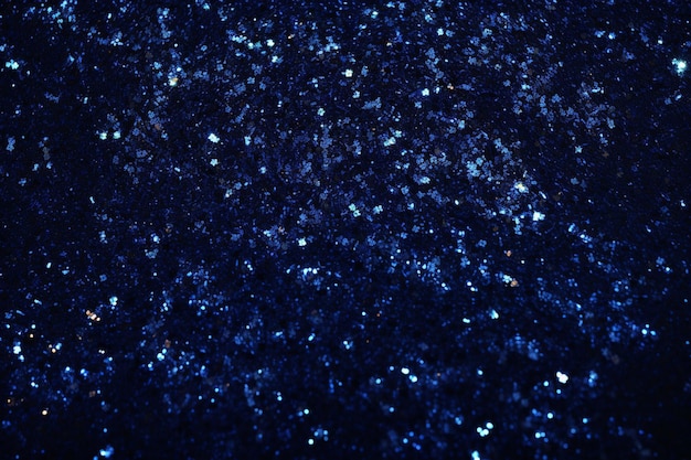 Photo realistic navy blue glitter background