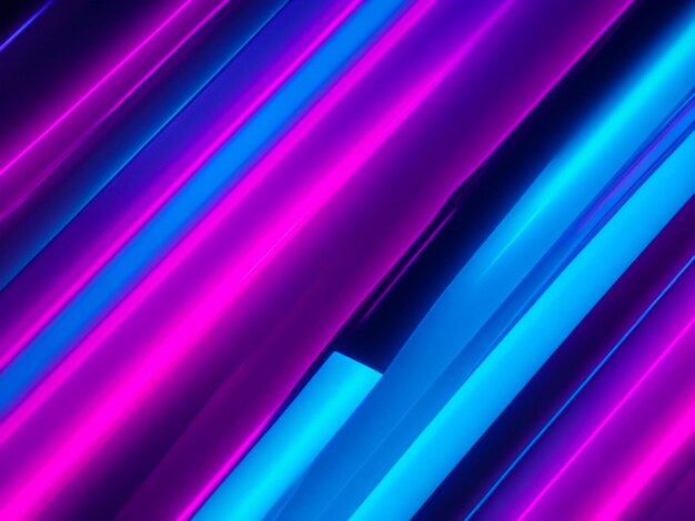 Realistic neon lights background