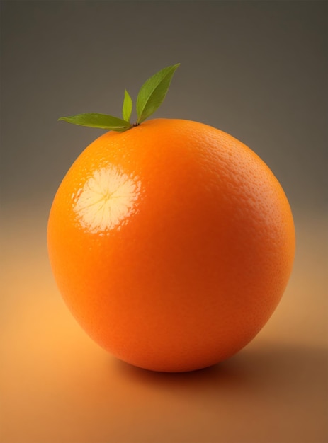 현실적인 오렌지색 절단