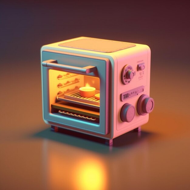 Photo realistic oven