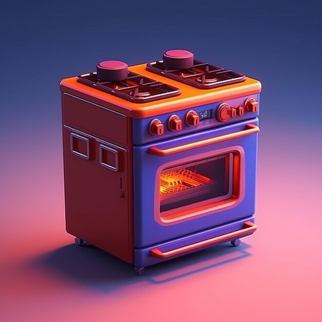 realistic oven