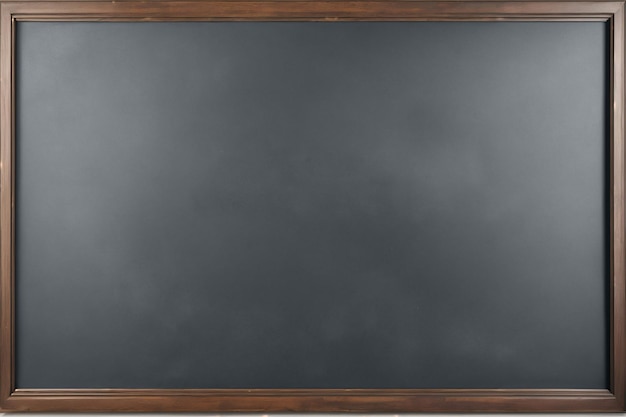 Realistic photo of blackboard