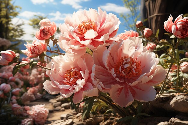 Realistic_photo_of_peony_flower_garden