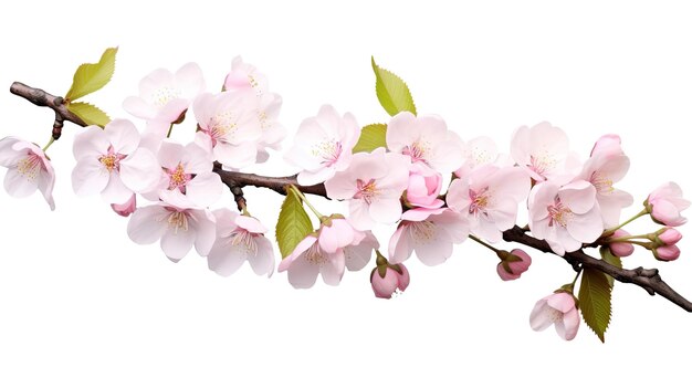 Photo realistic pink sakura blossom seamless background