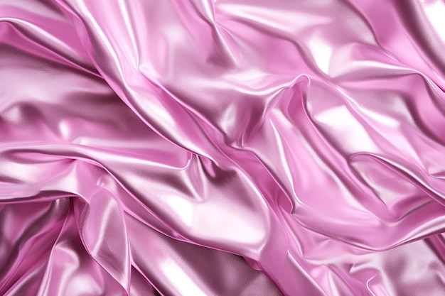 Realistic pink and silver background