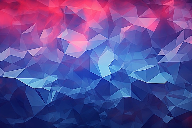 Realistic polygonal background