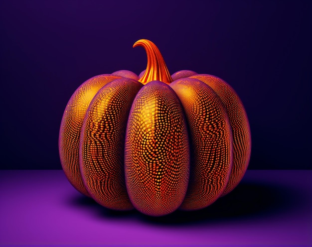 Realistic pumpkin image for halloween