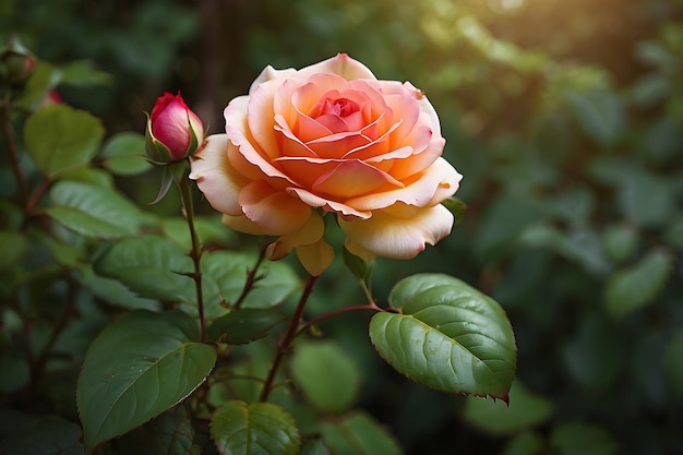 現実的なバラの花の写真