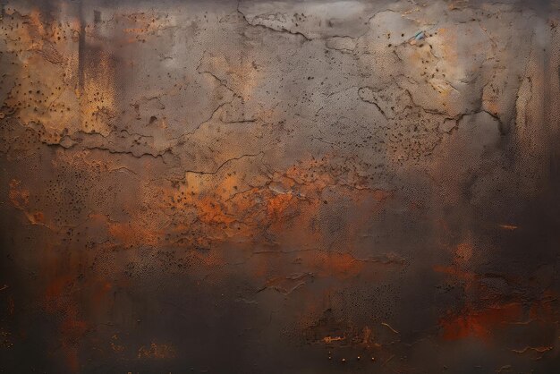 Realistic scratched metal texture or background