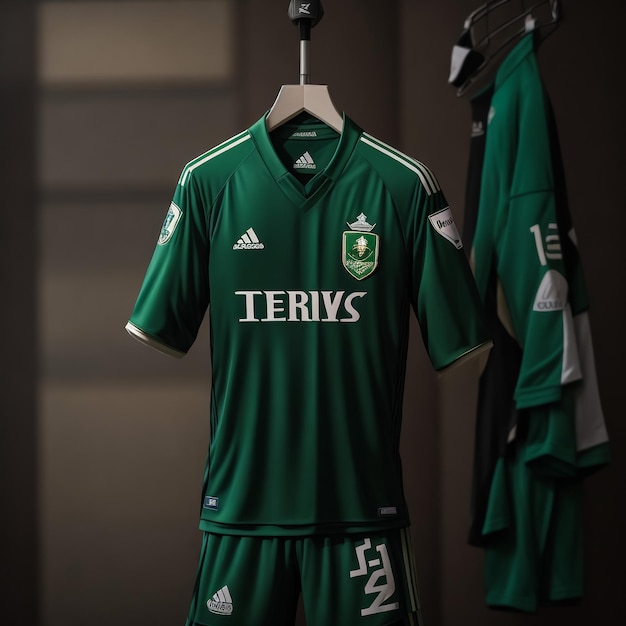 2022년 축구 키트에 대한 현실적인 축구 셔츠 Jeonbuk Jersey 템플릿