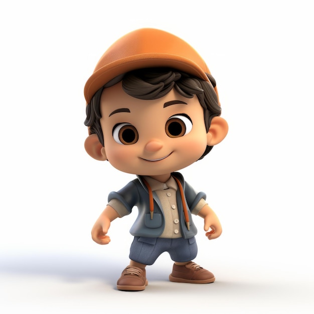 Photo realistic yet stylized animation of child characters